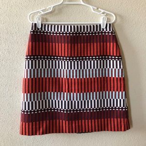 Women's Ann Taylor Patterned Skirt